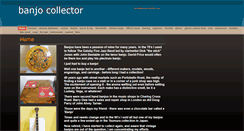 Desktop Screenshot of banjocollector.com